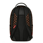 SPRAYGROUND Sharks In Paris WTF Bubble Brown Check Backpack