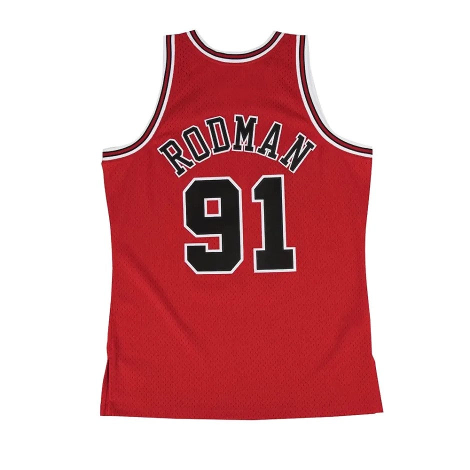 Mitchell & Ness Scottie Pippen Red Chicago Bulls 1997/98 Hardwood Classics Swingman Player Jersey