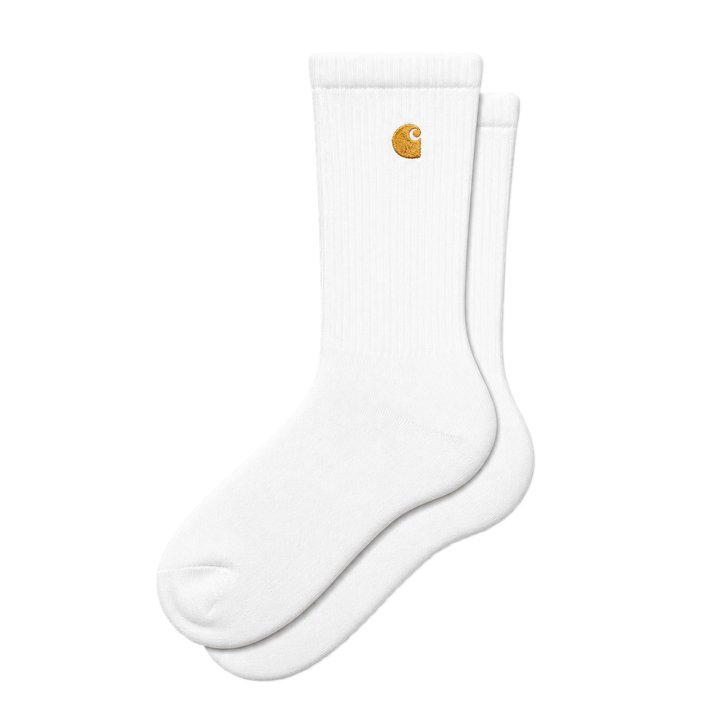 CARHARTT WIP Chase White Socks