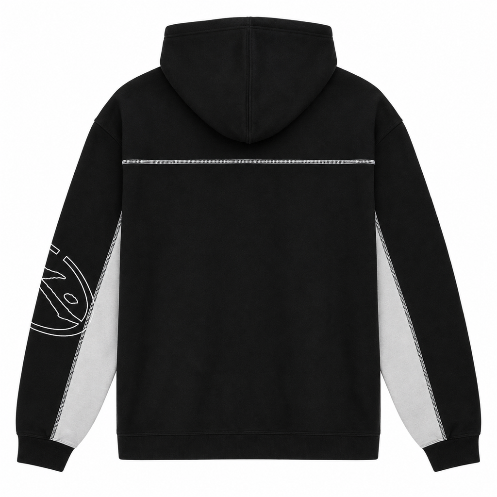 RUSTY Titan Hoodie Fleece Black