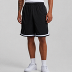 UC Stripes Mesh Black Shorts