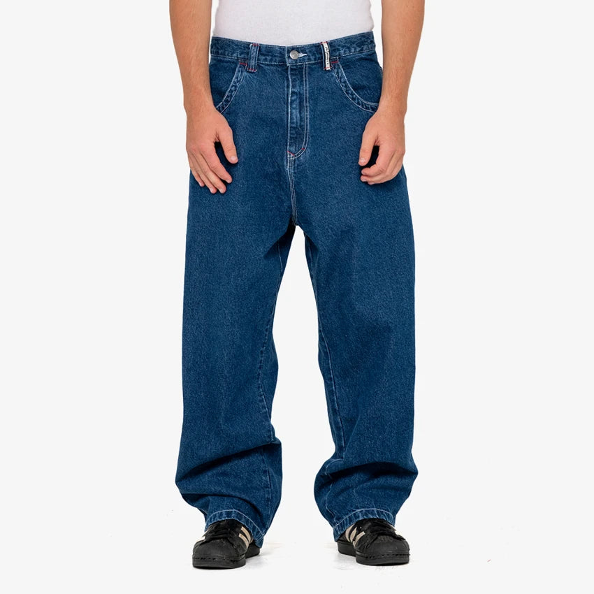 RUSTY Turbo Baggy Jean Deep Blue Sea