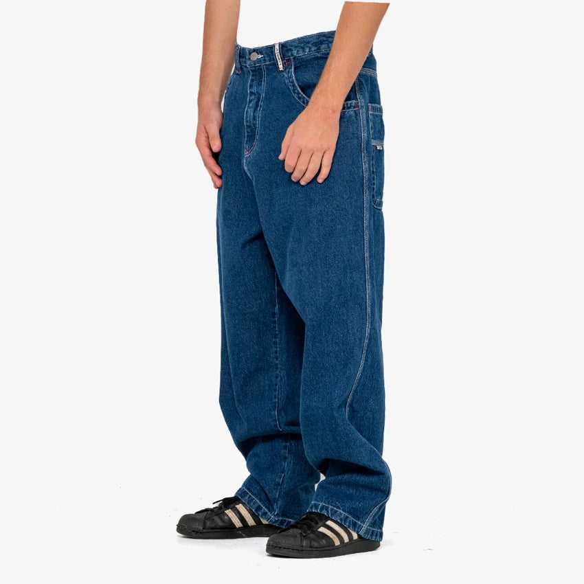 RUSTY Turbo Baggy Jean Deep Blue Sea