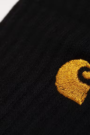 CARHARTT WIP Chase Black Socks