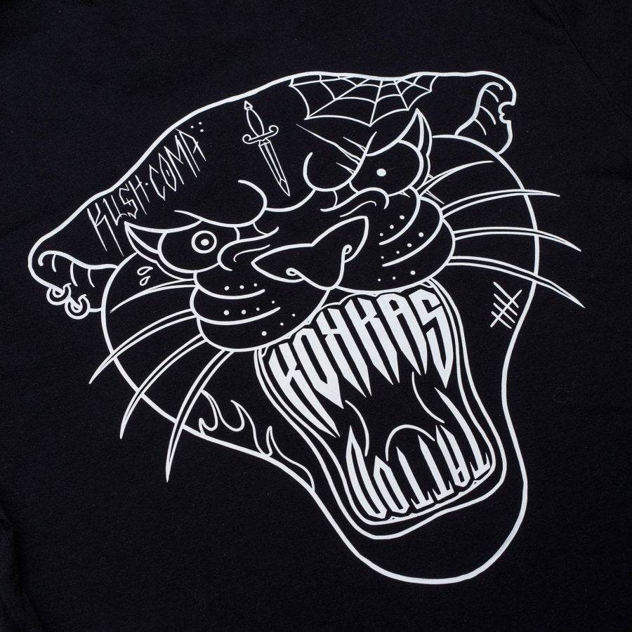 KUSH COMA Kokkas Tattoo Black T-Shirt