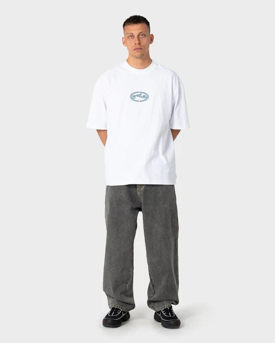 RUSTY Redemption Baggy Jean Washed Black