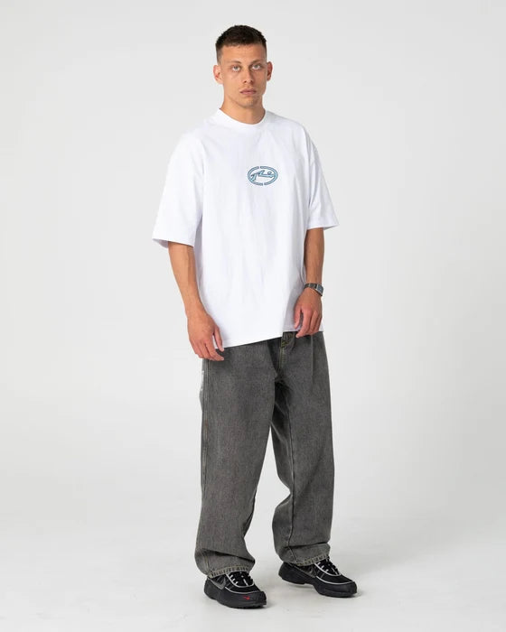 RUSTY Redemption Baggy Jean Washed Black
