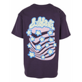 LOST YOUTH Flower Waves Oversized T-Shirt