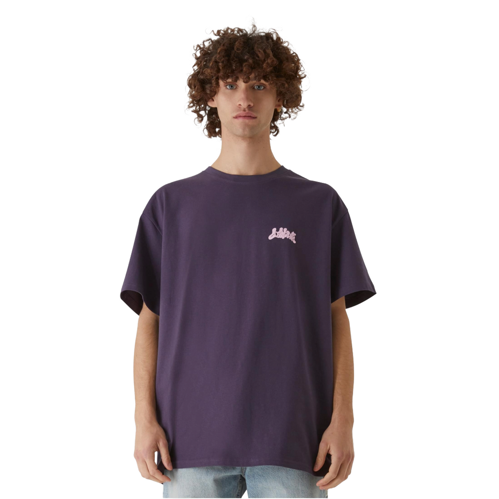 LOST YOUTH Flower Waves Oversized T-Shirt