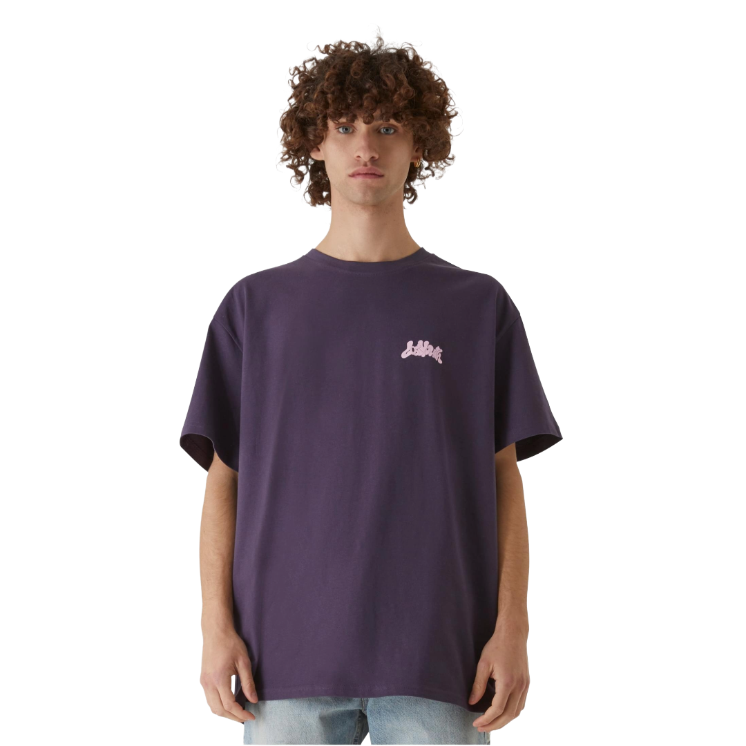 LOST YOUTH Flower Waves Oversized T-Shirt