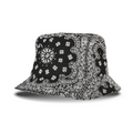 UC Bandana Print Black Bucket Hat
