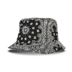 UC Bandana Print Black Bucket Hat