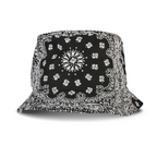 UC Bandana Print Black Bucket Hat