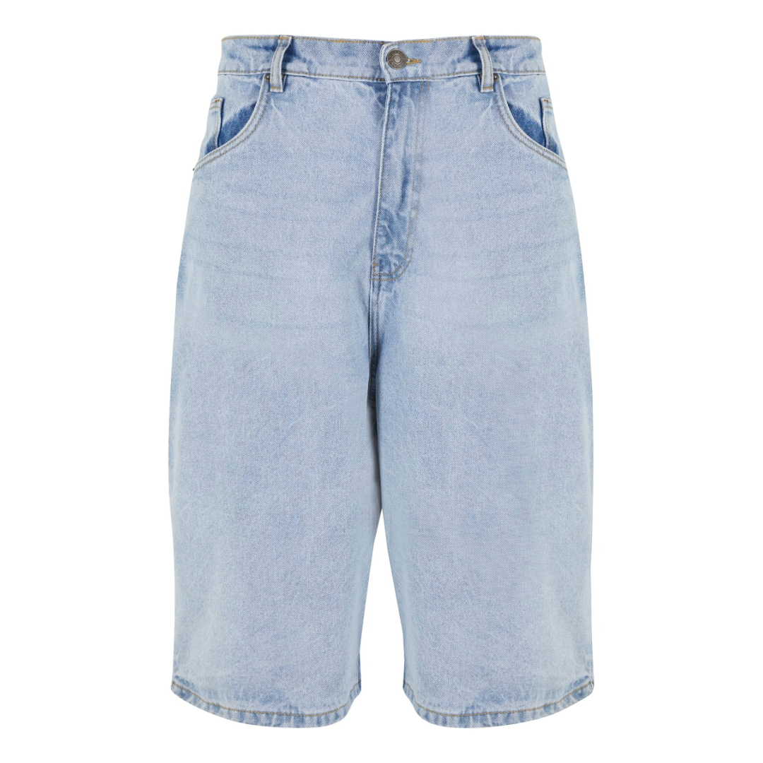 UC 90's Big Denim Washed Blue Shorts