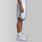 UC Stripes Mesh White Shorts