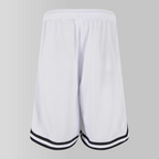 UC Stripes Mesh White Shorts