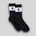 CARNAL ''C'' Black/White Socks