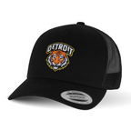 UC Detroit Tiger Head M-Crown Trucker Cap