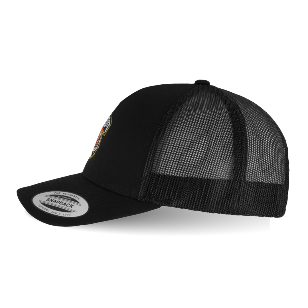 UC Detroit Tiger Head M-Crown Trucker Cap