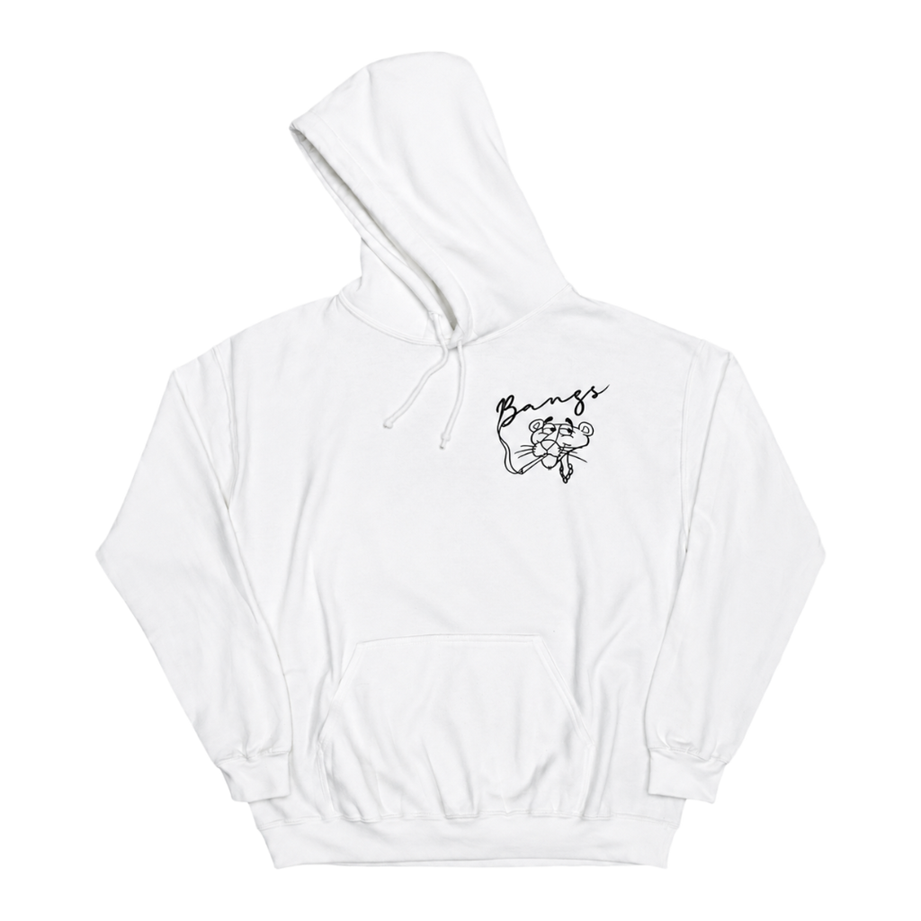 KUSH COMA Welcome P.Panther White Hoodie