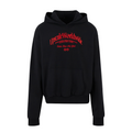 UPSCALE World Wide Black Oversized Hoodie