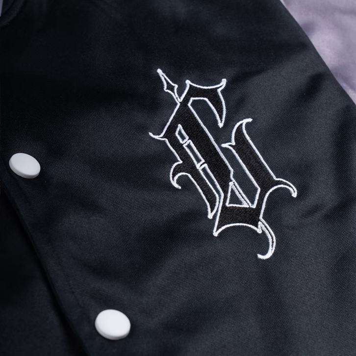 CARNAL ''Crybaby'' Black College Jacket