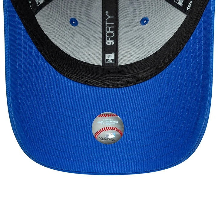 NEW ERA New York Yankess MLB Team Outline Blue 9FORTY Adjustable Cap