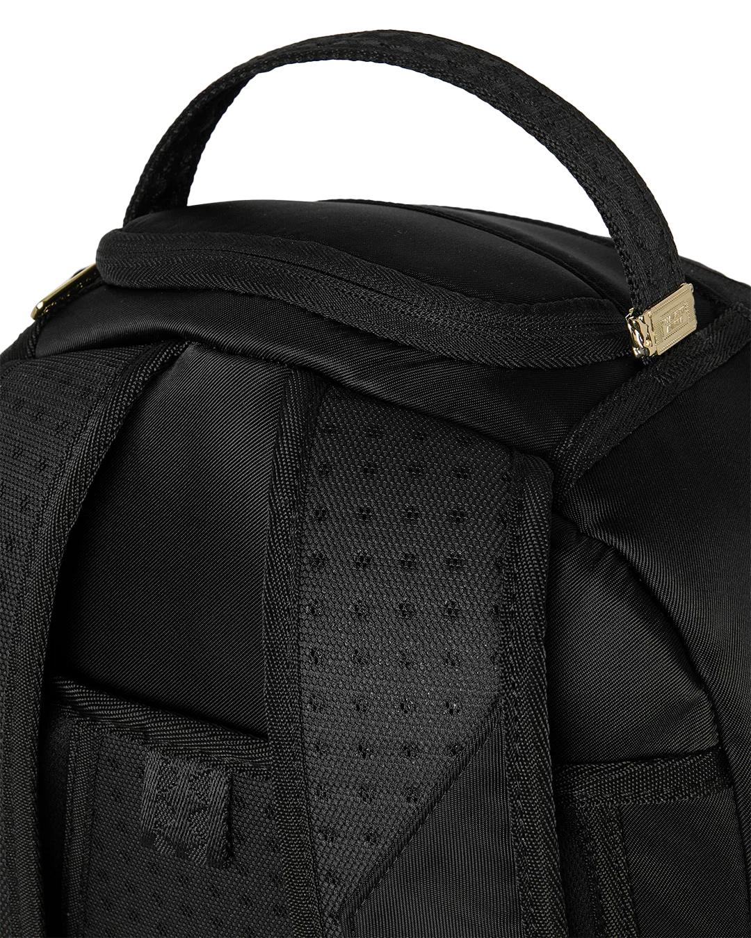 SPRAYGROUND Shark Central Gold Lettering Backpack
