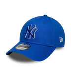 NEW ERA New York Yankess MLB Team Outline Blue 9FORTY Adjustable Cap