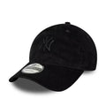 NEW ERA New York Yankees MLB Cord Black 9TWENTY Adjustable Cap