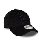 NEW ERA New York Yankees MLB Cord Black 9TWENTY Adjustable Cap