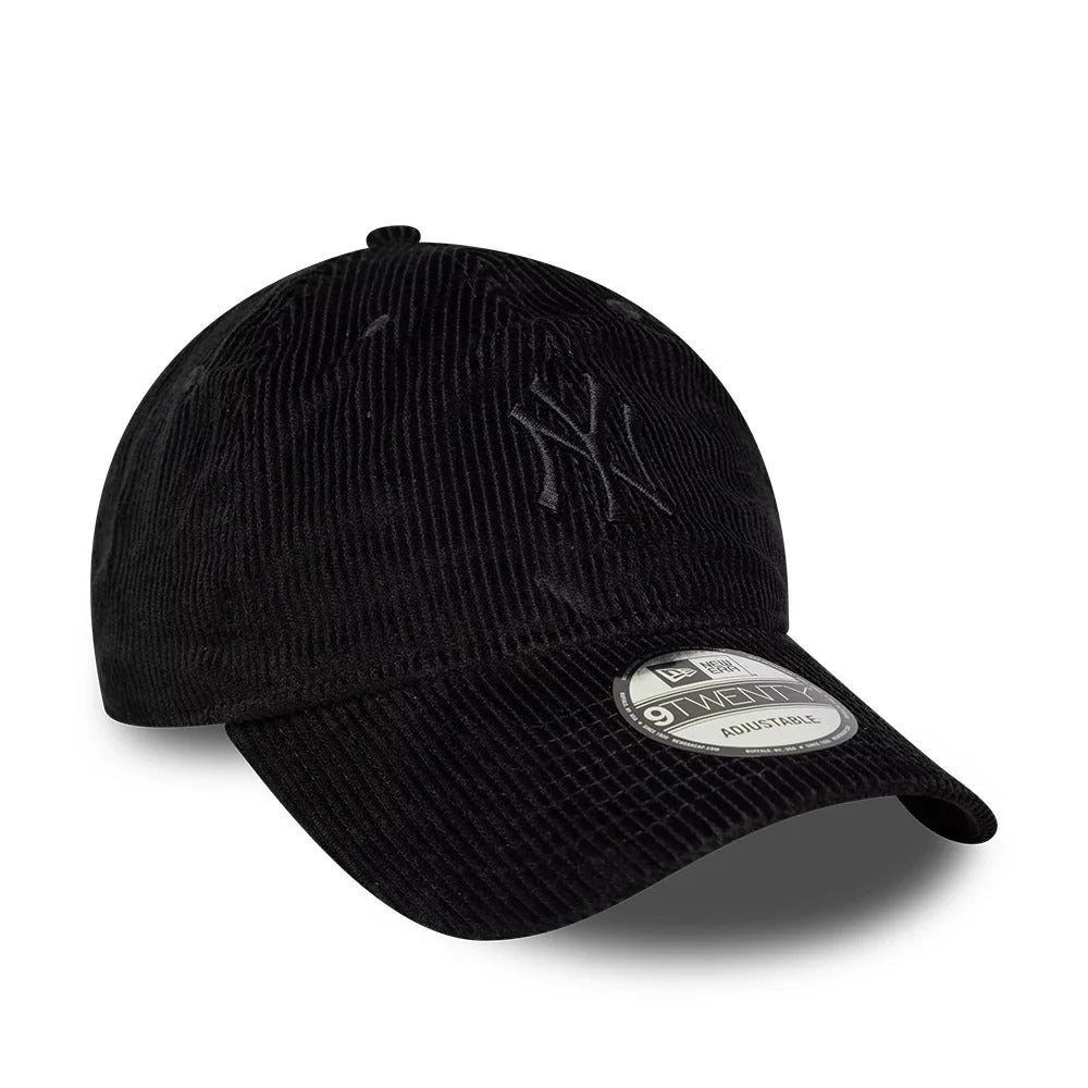 NEW ERA New York Yankees MLB Cord Black 9TWENTY Adjustable Cap