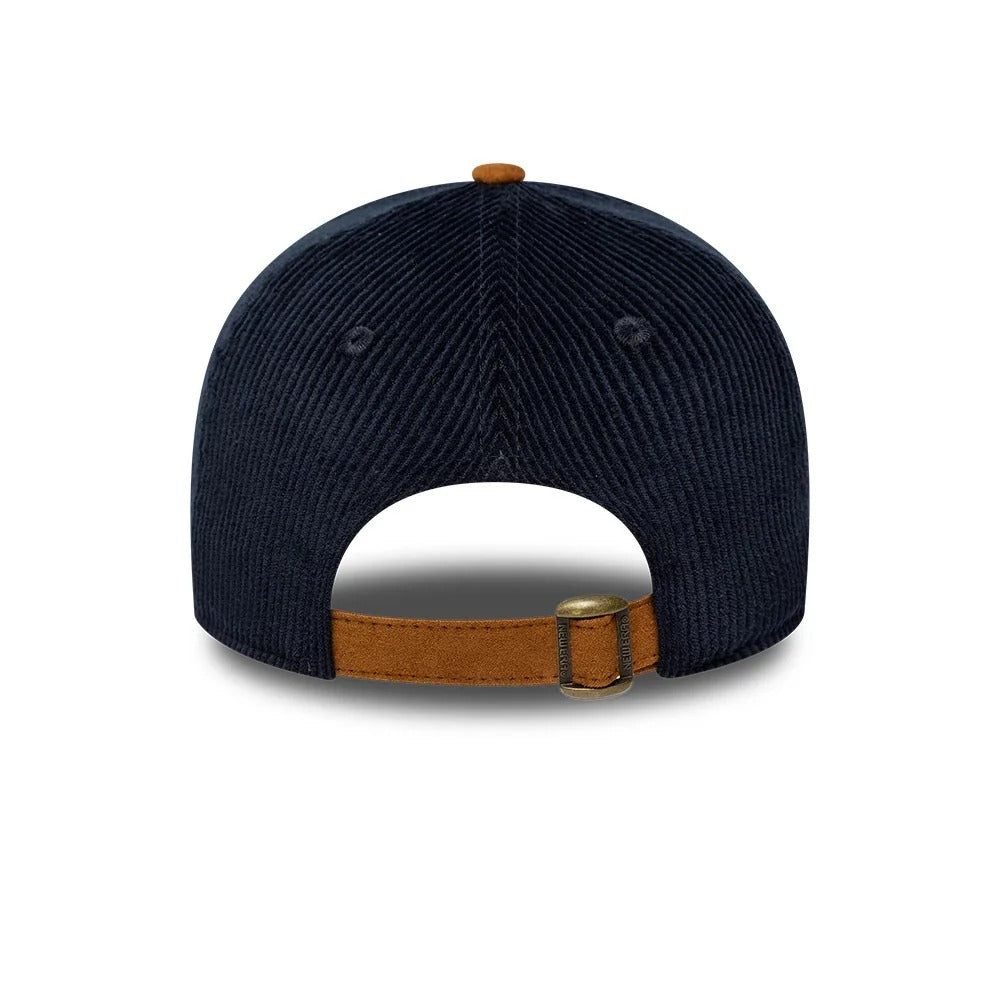 NEW ERA New Era Cord Mix Navy & Brown 9TWENTY Adjustable Cap