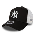 NEW ERA New York Yankees Black & White A-Frame Trucker Cap