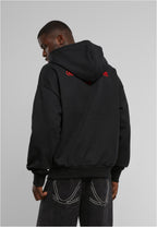 UPSCALE World Wide Black Oversized Hoodie