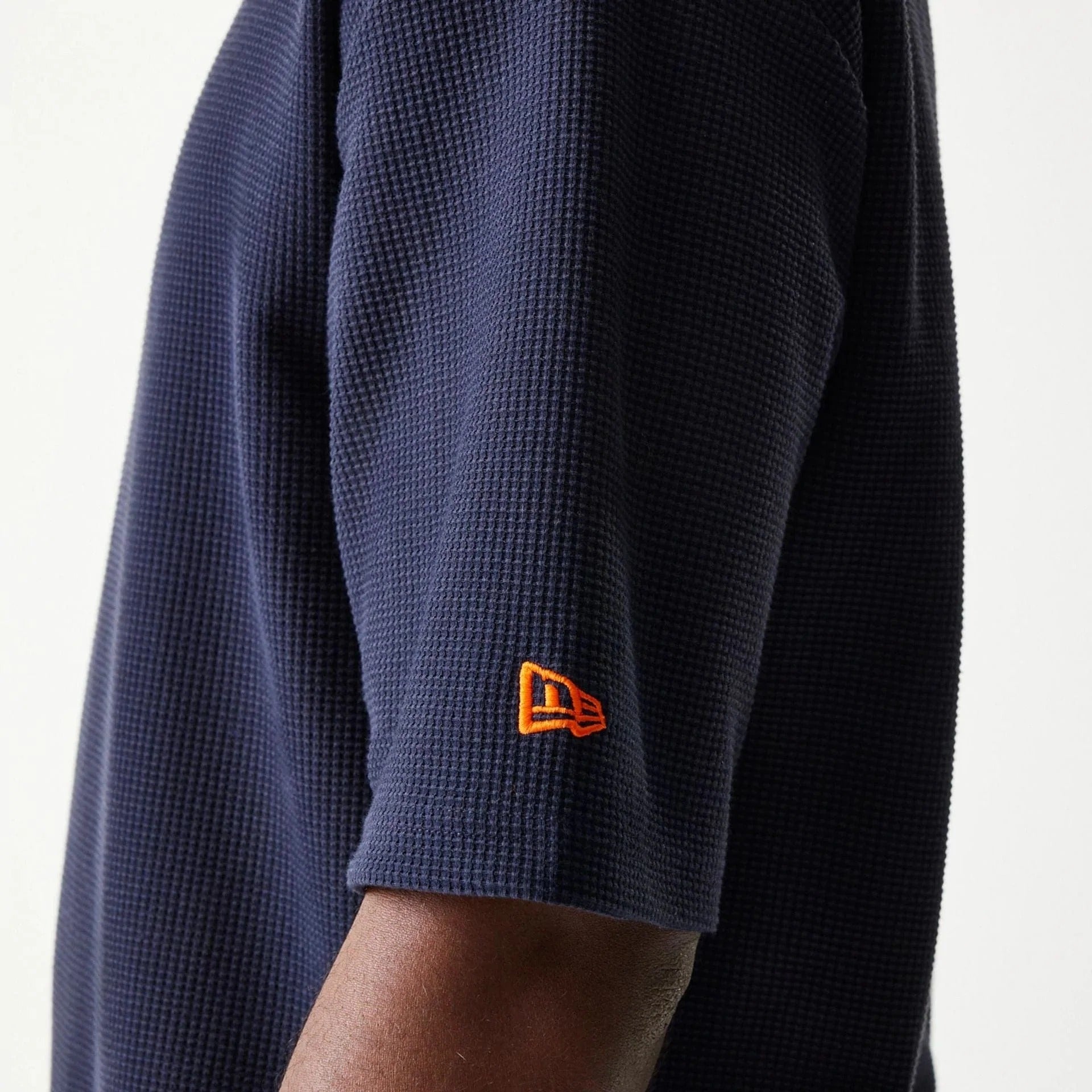 NEW ERA New York Mets MLB Waffle Navy Oversized T-Shirt