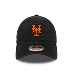 NEW ERA New York Mets MLB Washed Script Black 9TWENTY Cap
