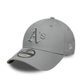 NEW ERA Athletics MLB Team Outline Grey 9FORTY Cap