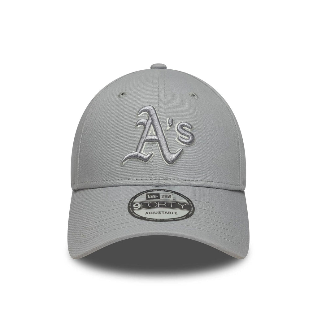 NEW ERA Athletics MLB Team Outline Grey 9FORTY Cap