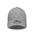 NEW ERA Athletics MLB Team Outline Grey 9FORTY Cap