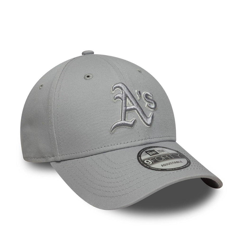 NEW ERA Athletics MLB Team Outline Grey 9FORTY Cap