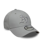 NEW ERA Athletics MLB Team Outline Grey 9FORTY Cap