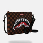 SPRAYGROUND Sharks In Paris Wtf Bubble Crossover Clutch