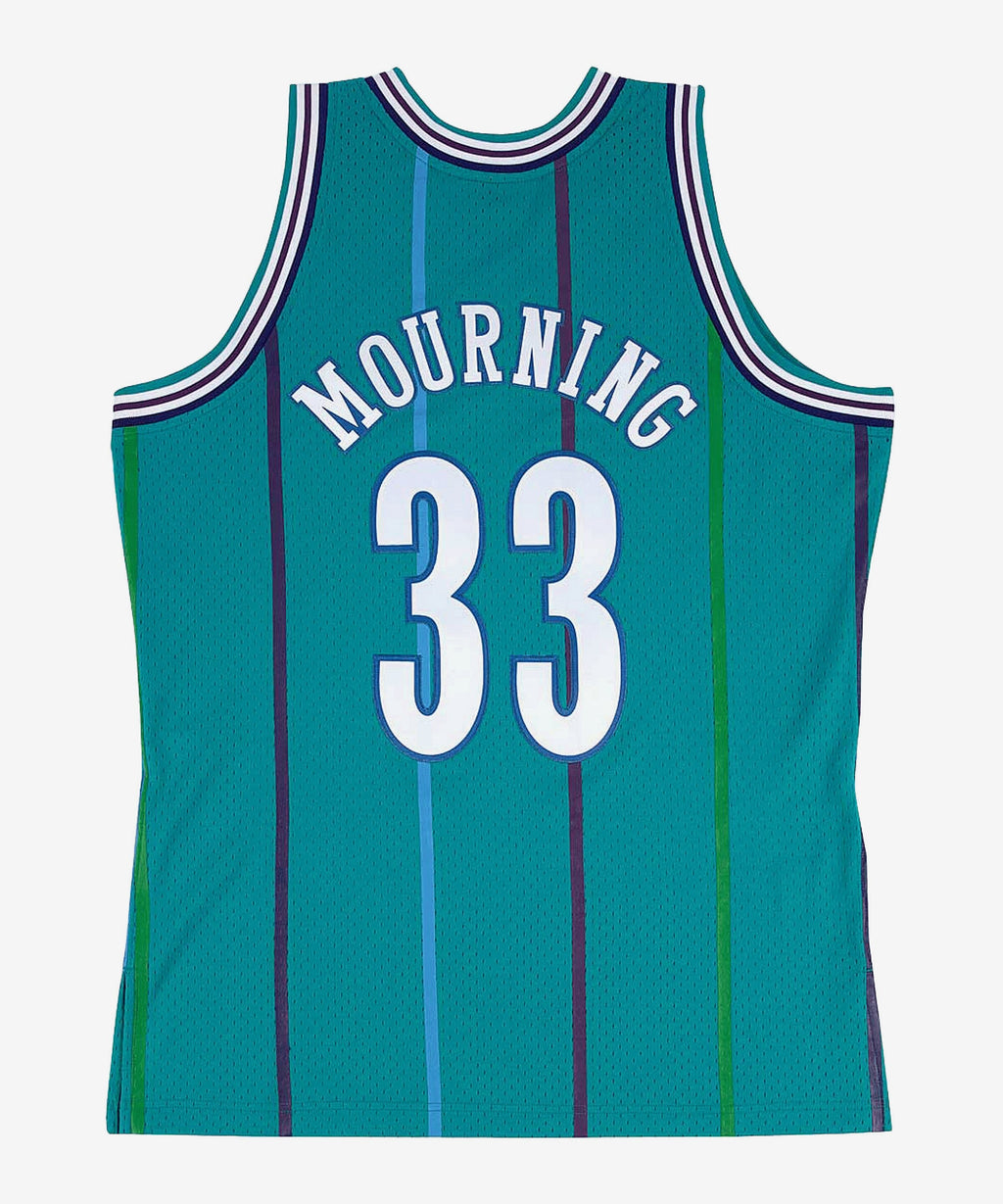 Mitchell & Ness Alonzo Mourning Charlotte Hornets Swingman Jersey