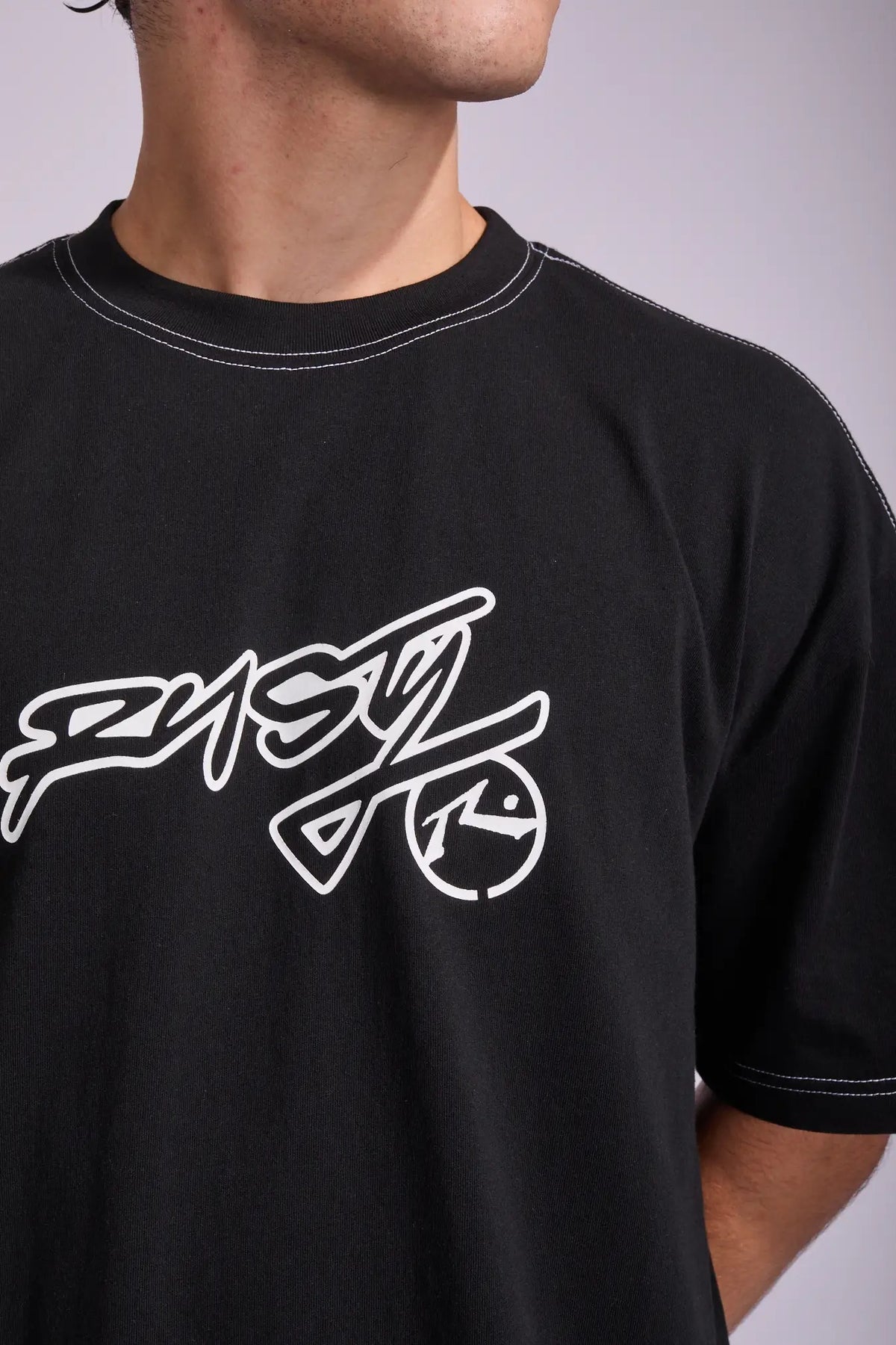 RUSTY Graf-R Oversized T Shirt