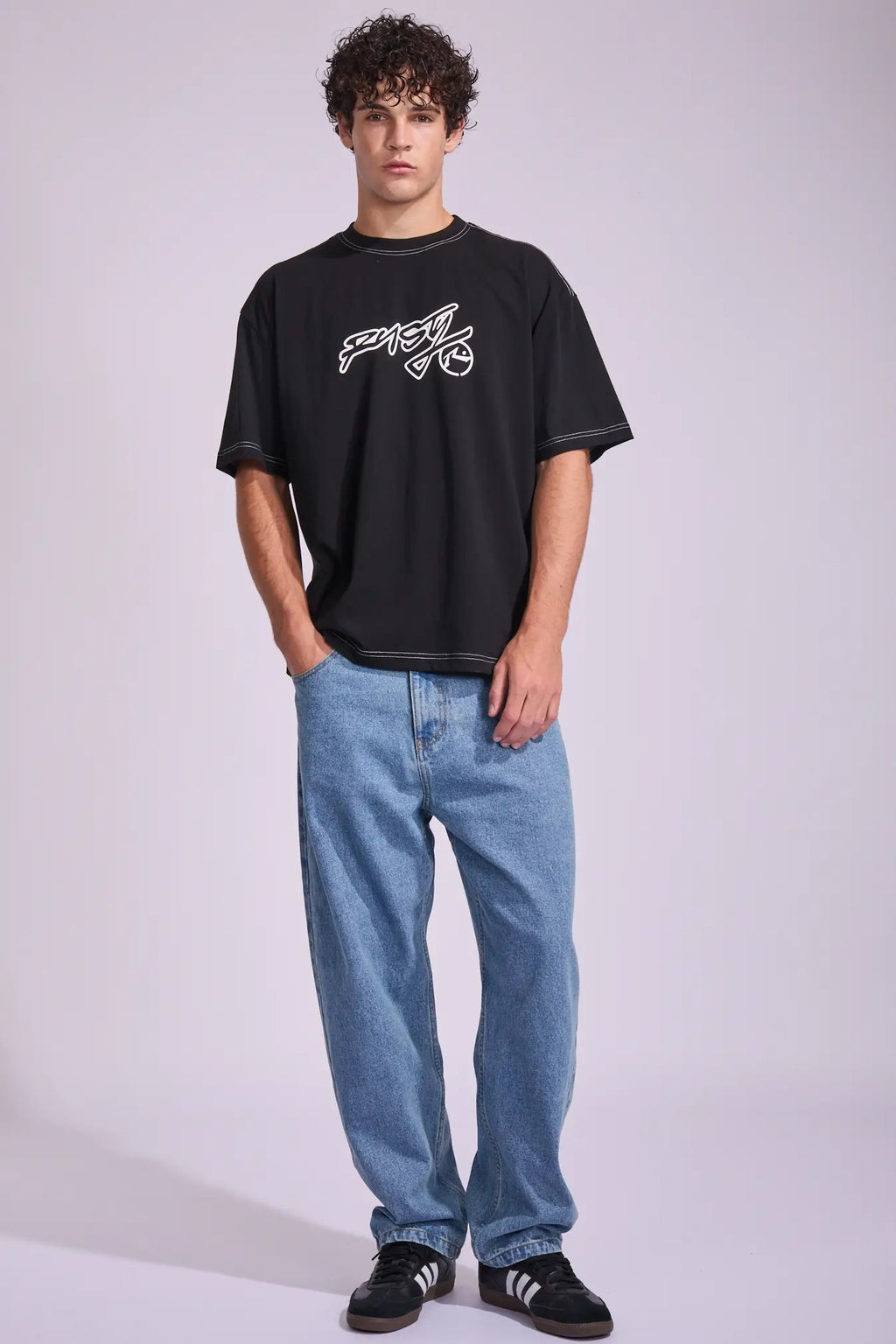 RUSTY Graf-R Oversized T Shirt
