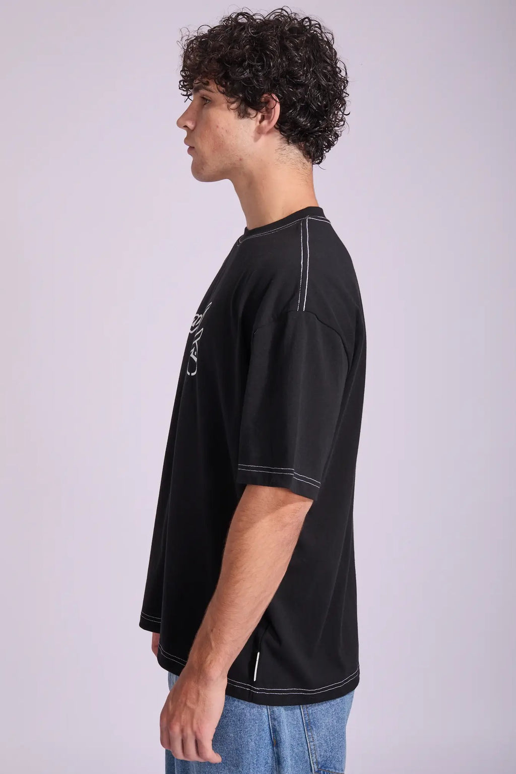 RUSTY Graf-R Oversized T Shirt