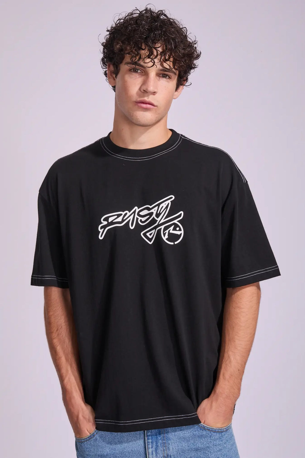 RUSTY Graf-R Oversized T Shirt