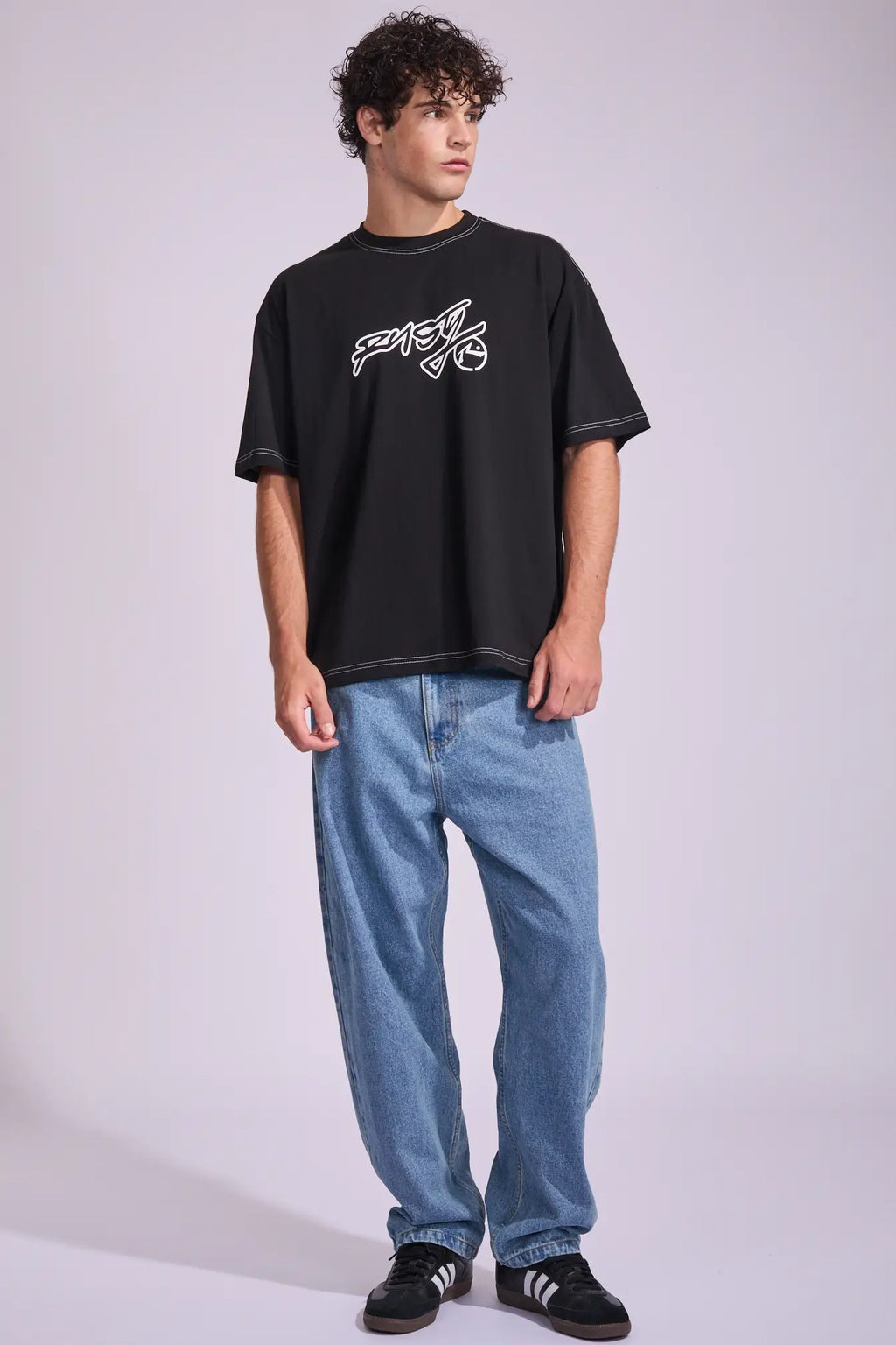 RUSTY Graf-R Oversized T Shirt