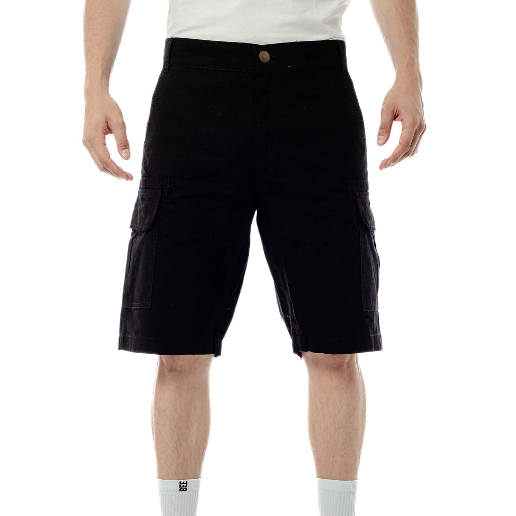 BEE UNUSUAL Ripstop Cargo Shorts Black